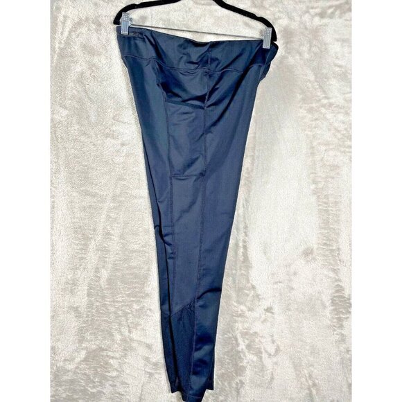 Nike Dri-Fit Black Mesh Panel Active Leggings Women’s Size XL - Picture 3 of 16